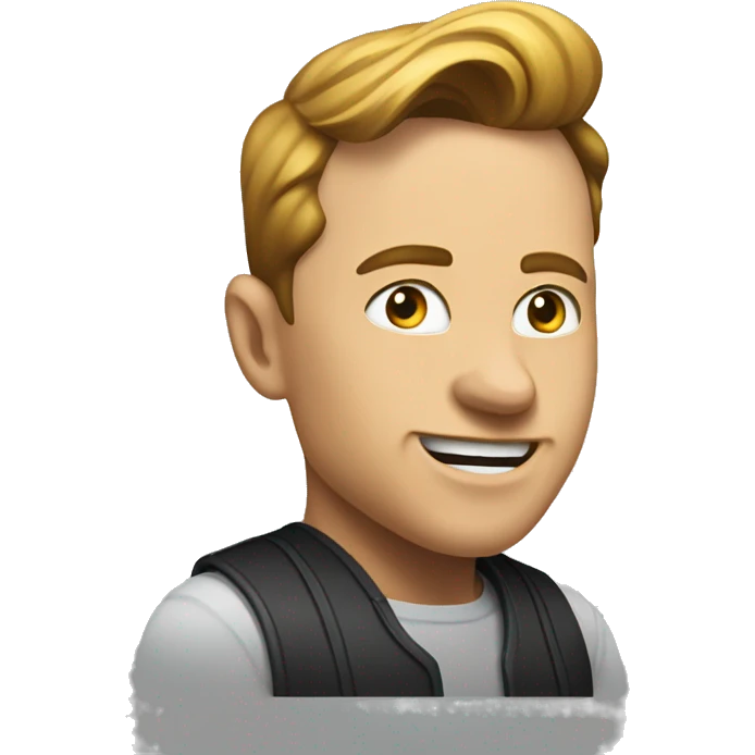 ilon musk runs left emoji