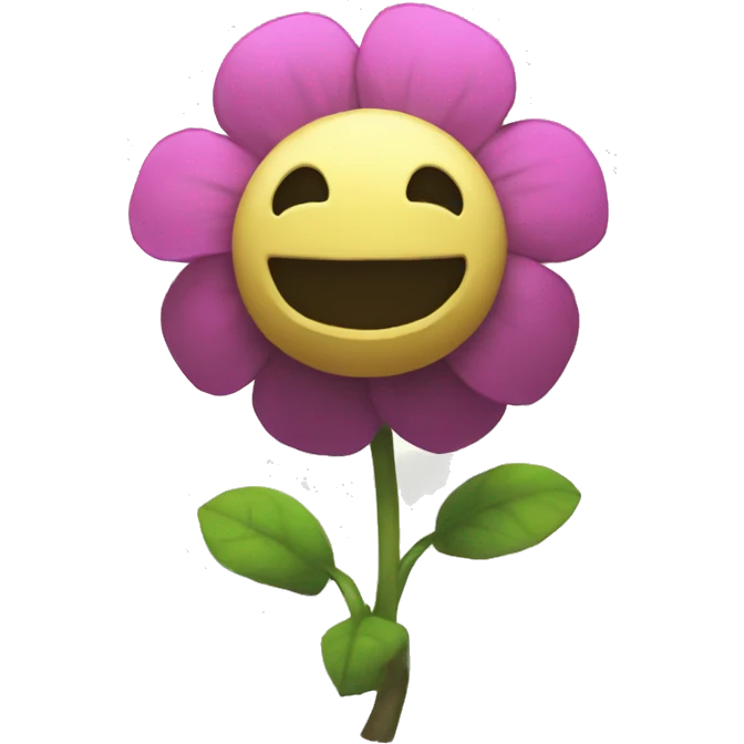 Undertale flowey emoji