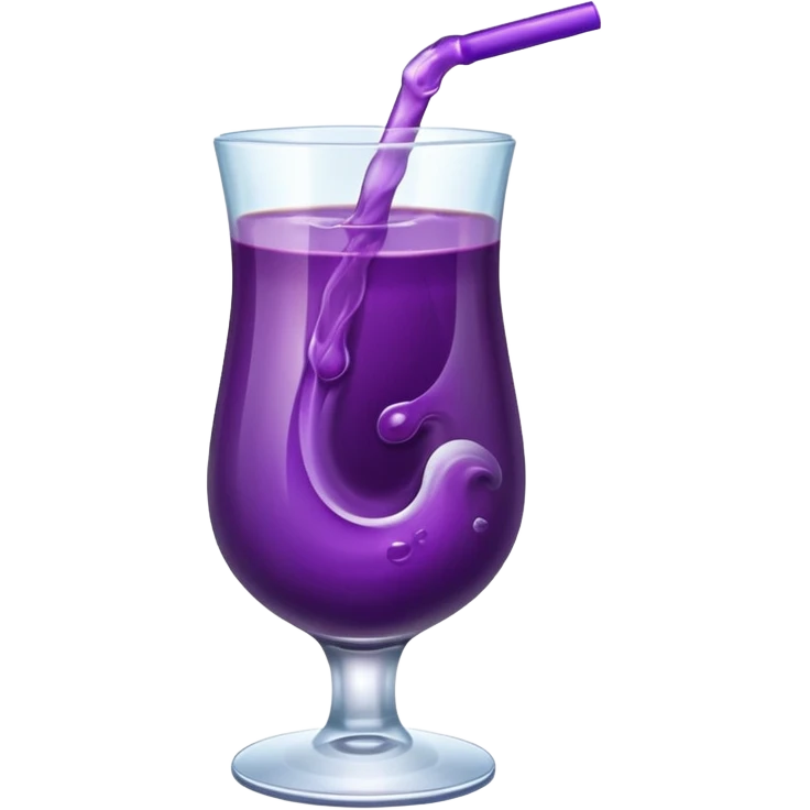 purple fruit juice emoji