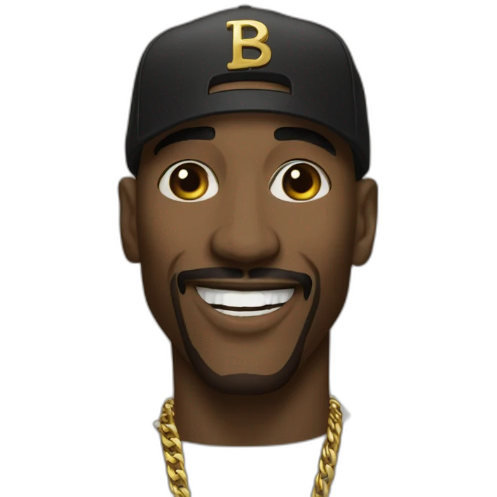 Rakim rapper smile emoji