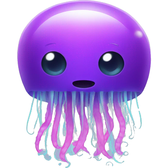 Disco jellyfish emoji