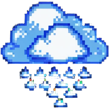 A simple cloud emoji