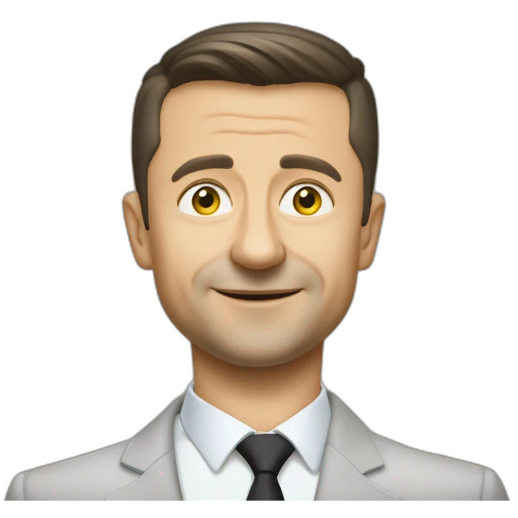 Volodymyr Zelenskyy president of Ukrain emoji