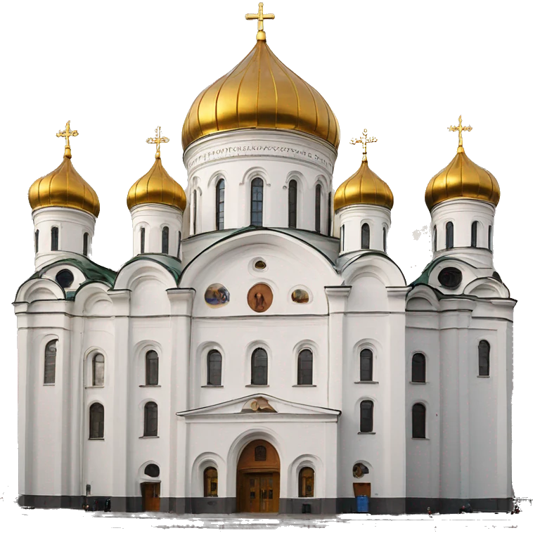 orthodox Moscow Christ the Savior cathedral  emoji