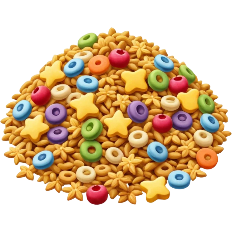 a pile of cereals emoji