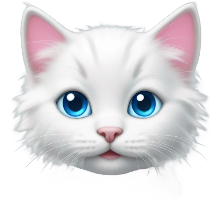 white kitten emoji