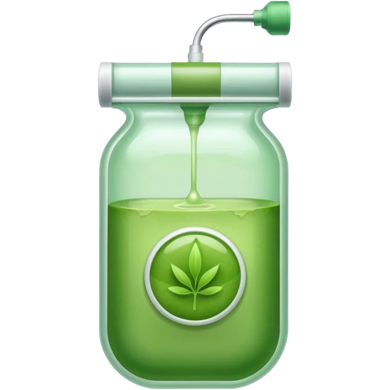 Matcha in iv bag emoji