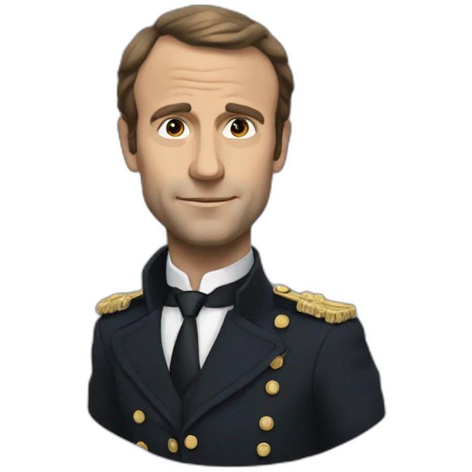 Macron qui dit emoji