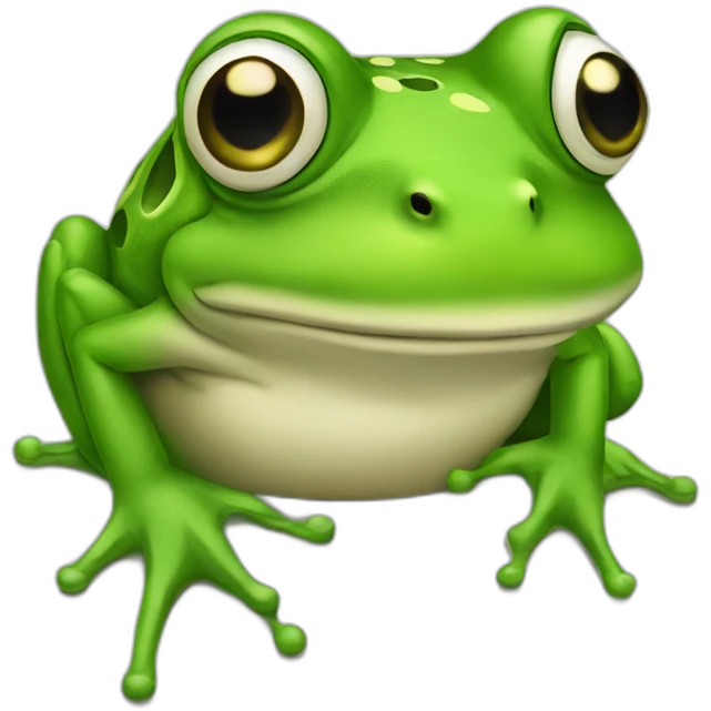 cannabis frog emoji