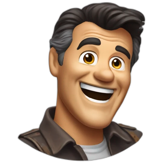 Bruce campbell laughing emoji