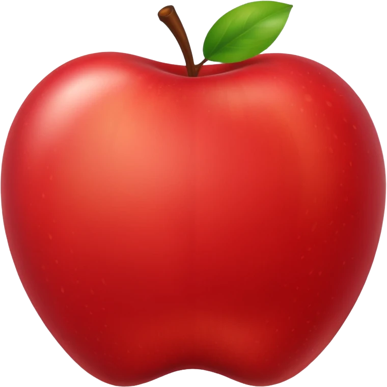 matching letter A and picture of apple emoji