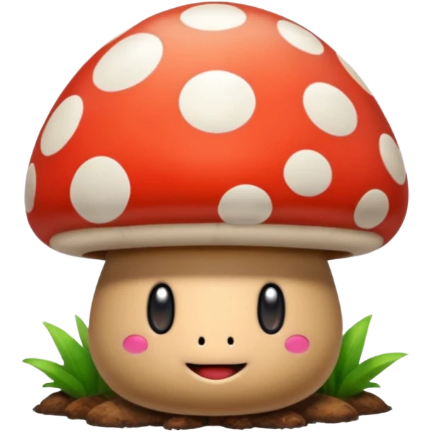 goomba mushroom from mario emoji