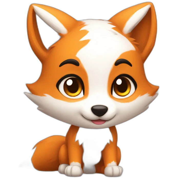 FOX CHIBI emoji