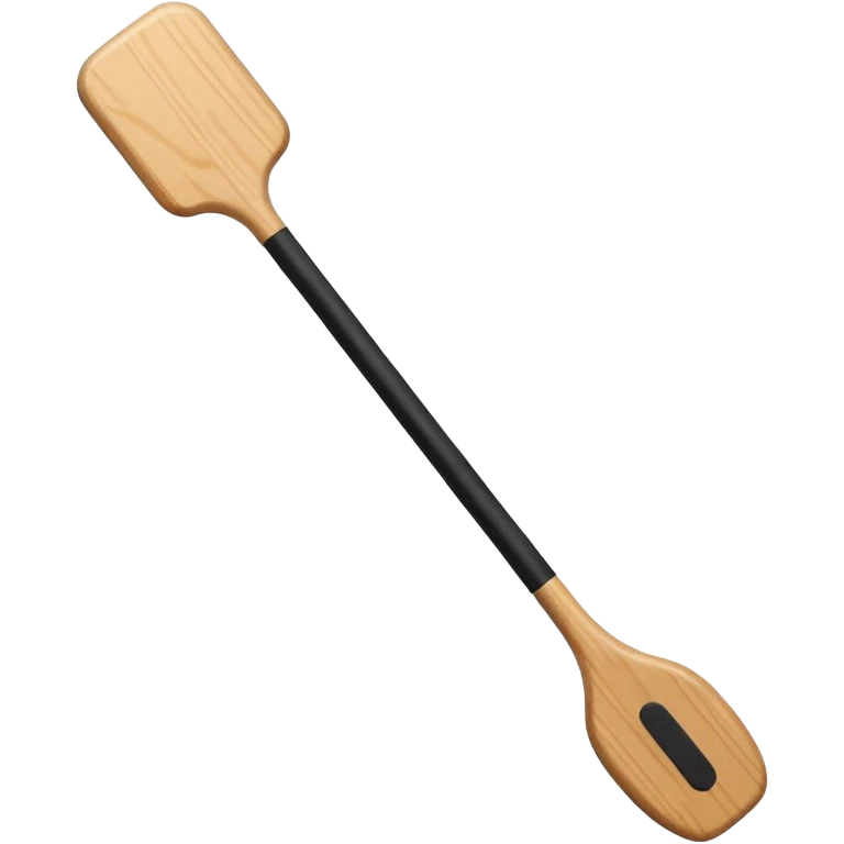 Black spank paddle emoji