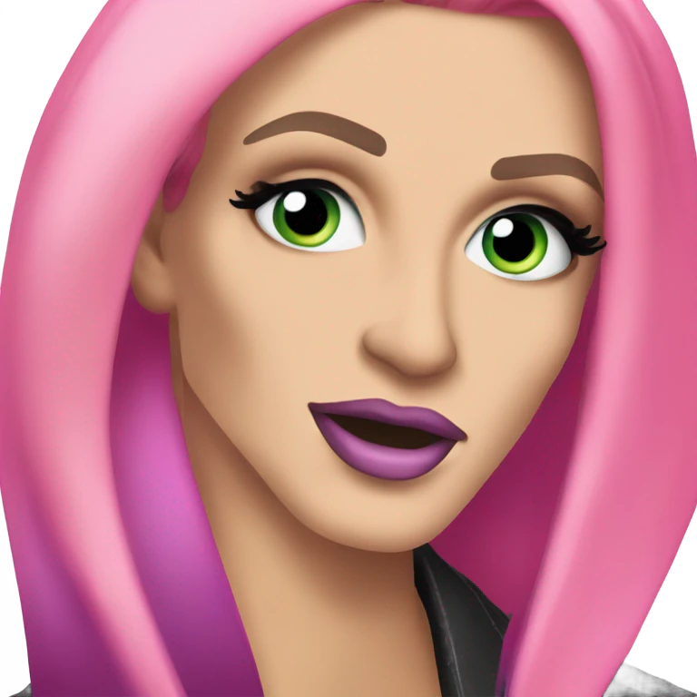 jeffery star white guy with makeup youtuber long hair  emoji