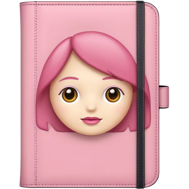 Agenda rosa emoji