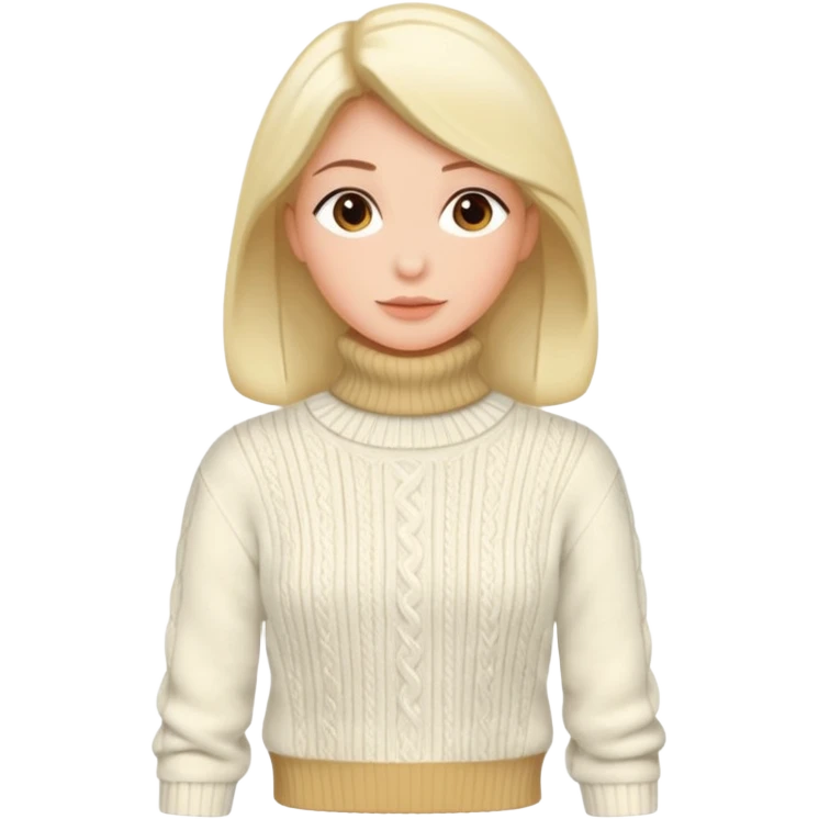 Turtleneck sweater emoji