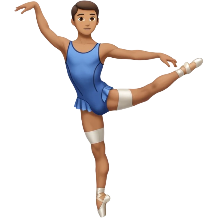 male.ballet dancer emoji
