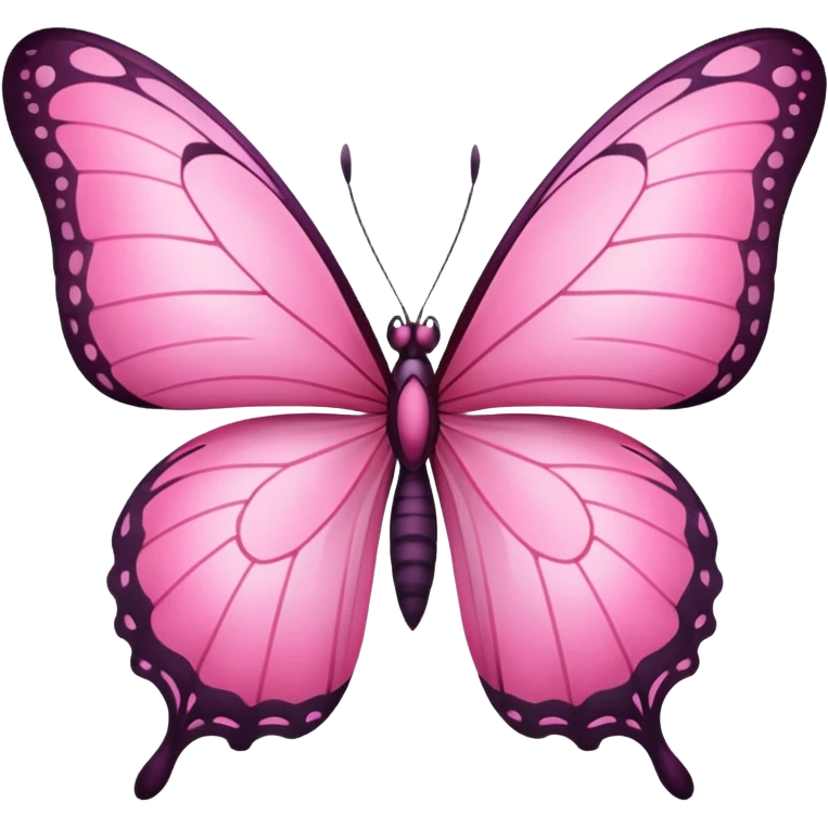 Pembe butterfly emoji