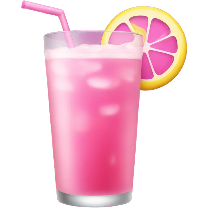 Pink drink  emoji