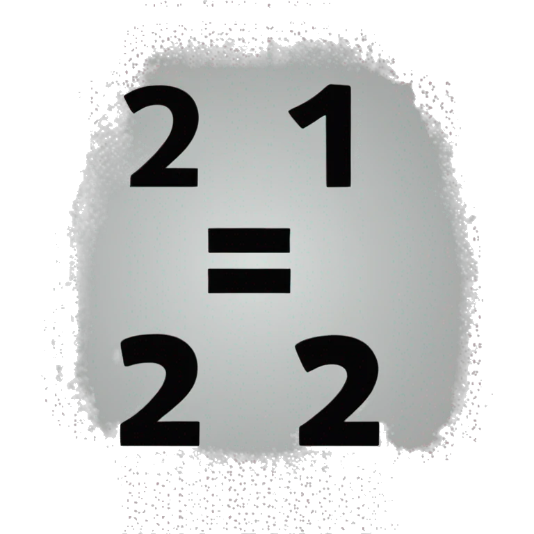 equation 2+2x2 emoji