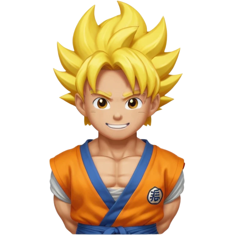ايموجي غوكو بالغربزة فائقة يجب أن يكون يشبه غوكو مثل في انمي emoji