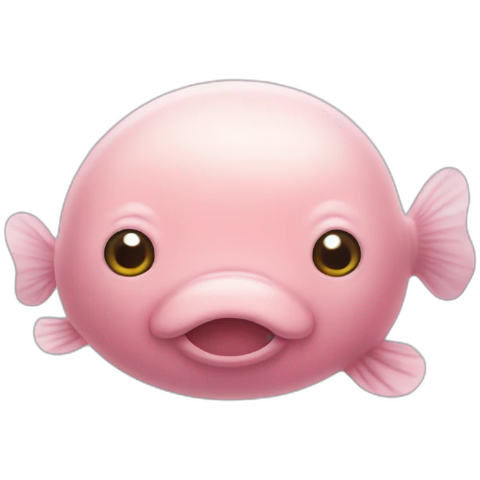 cute blobfish emoji