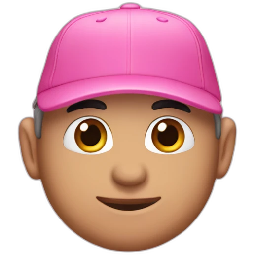 robert-vagin-pink-cap emoji