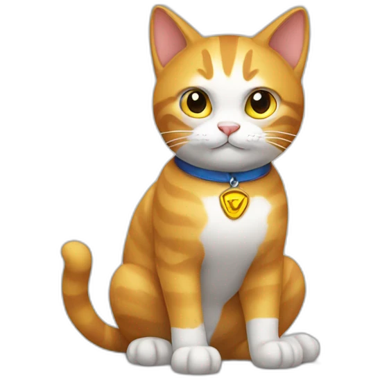 cat with super Powers ! emoji