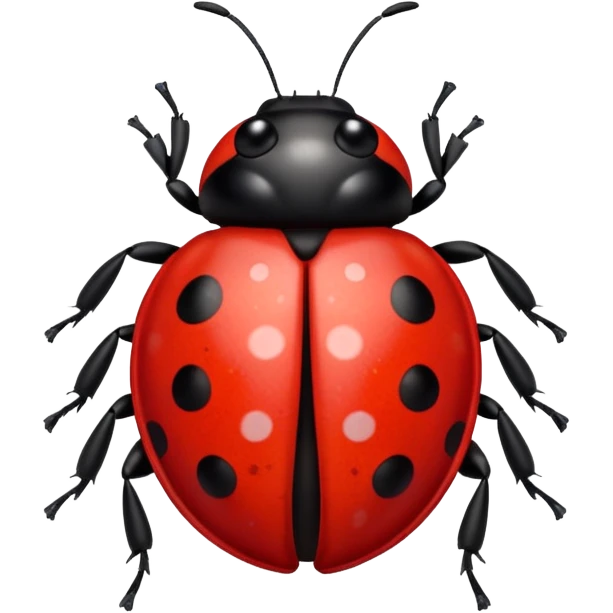 ladybug with glitter emoji