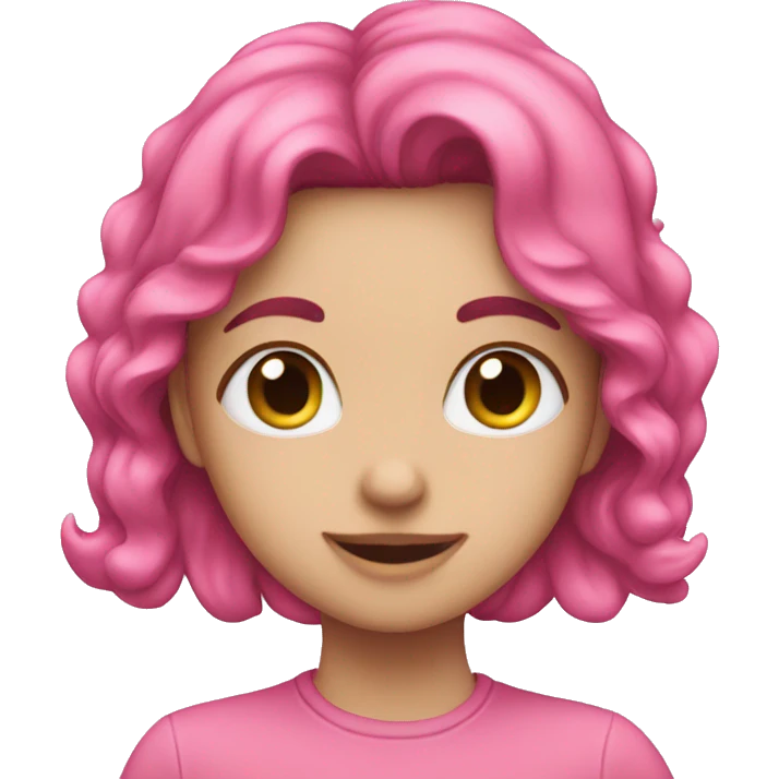Pink hearts emoji