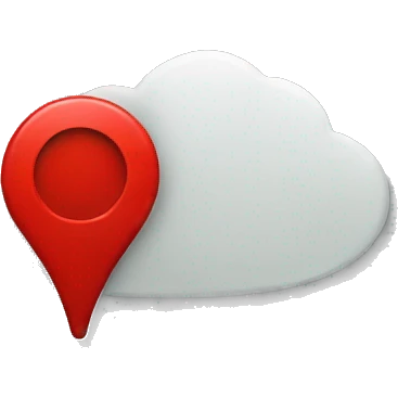 red location pin emoji
