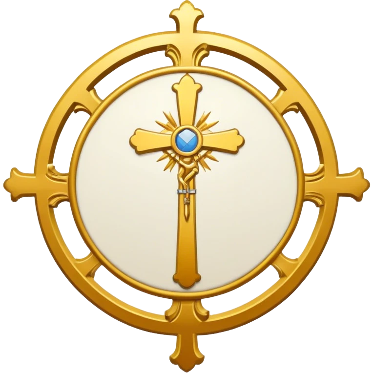 Pope's emblem emoji
