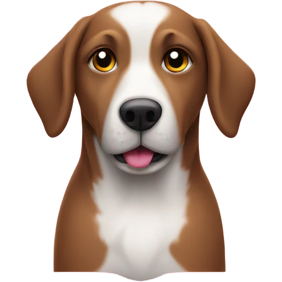 Hund hebt Bein zum pinkeln emoji