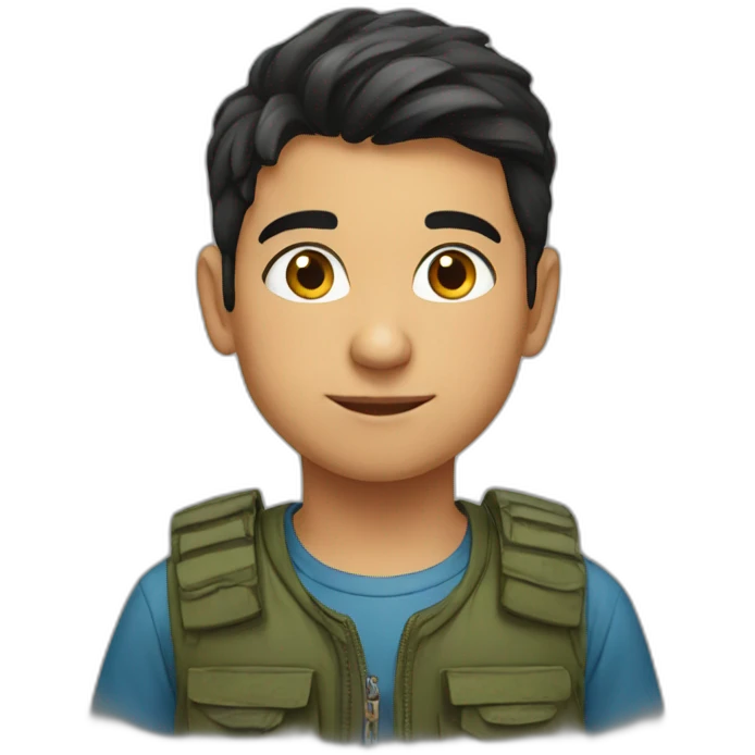 Kurdistan boy emoji