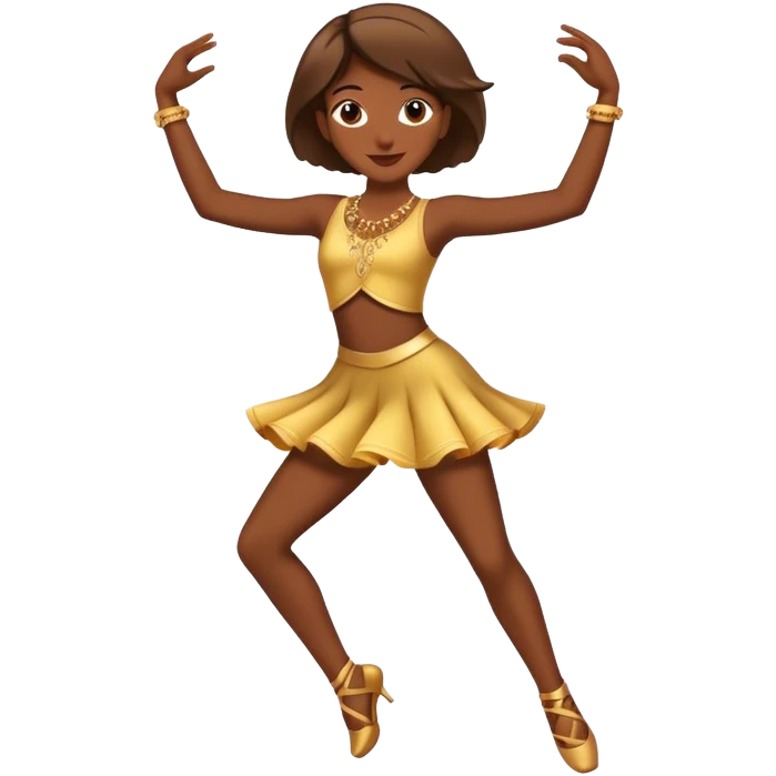 gordo bailando emoji