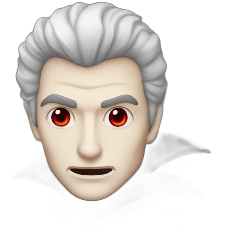 pale skin dracula red eyes emoji
