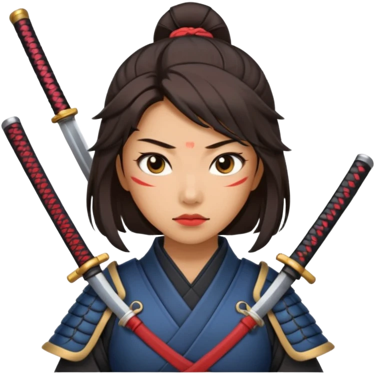 lady samurai emoji