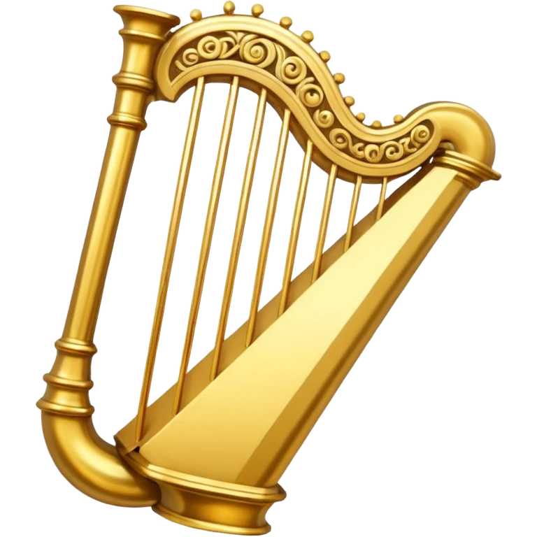 golden lyre emoji