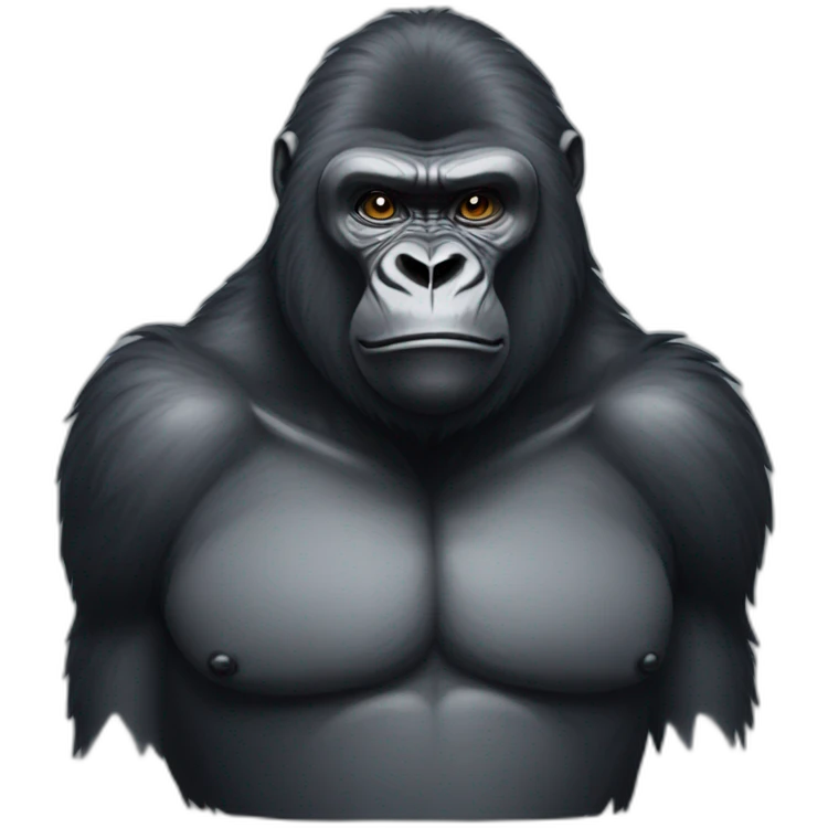 gorilla affirmative emoji