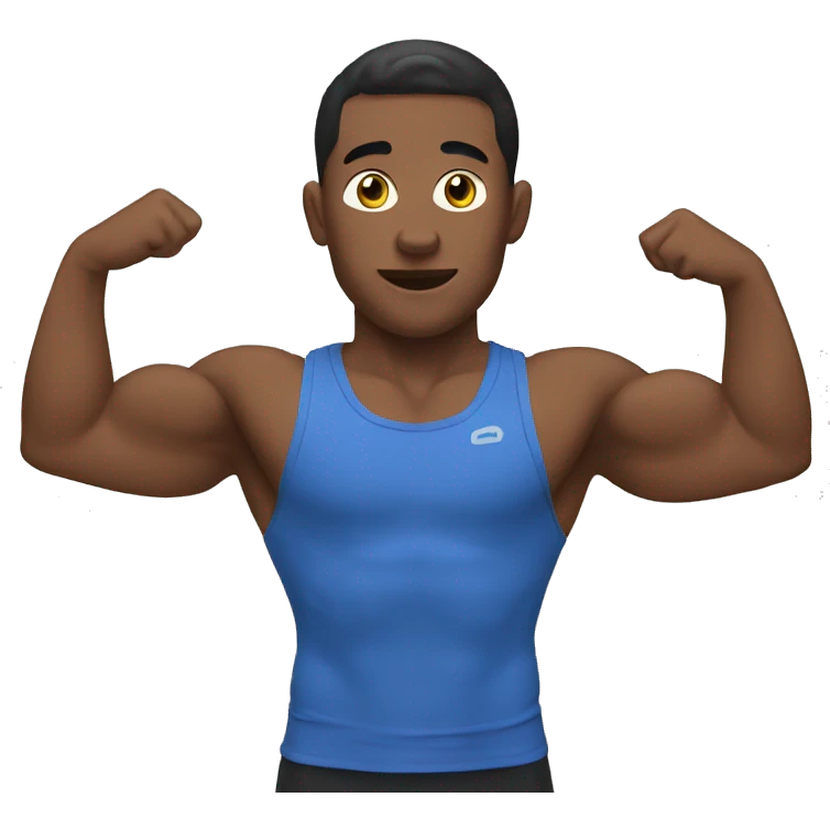 Gojo doing exercises  emoji