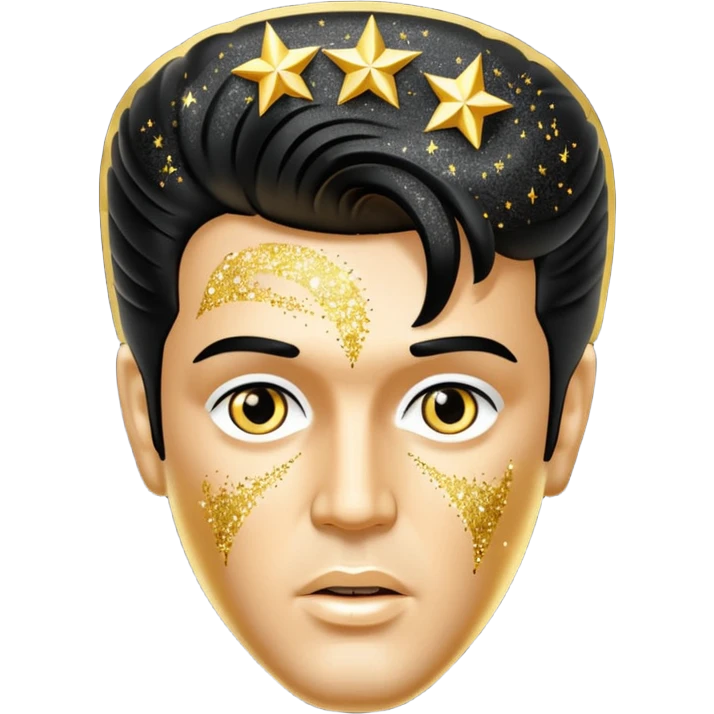 TCB Elvis Presley logo emoji