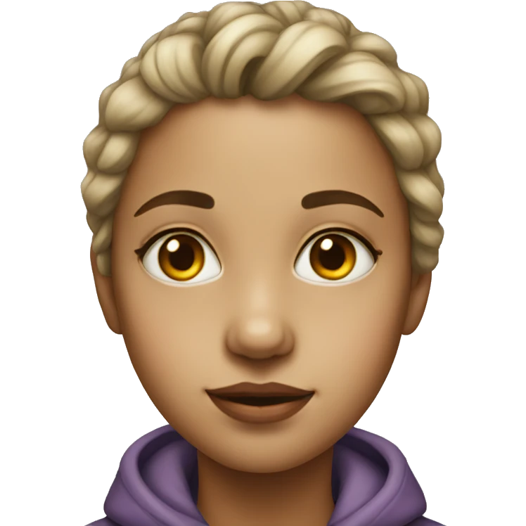 portrait of girl emoji