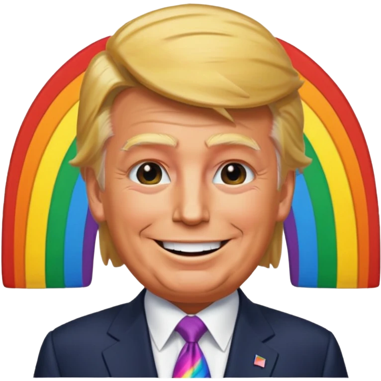 Donald trump gay emoji
