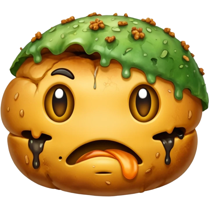 rotten food, no faces, no people emoji