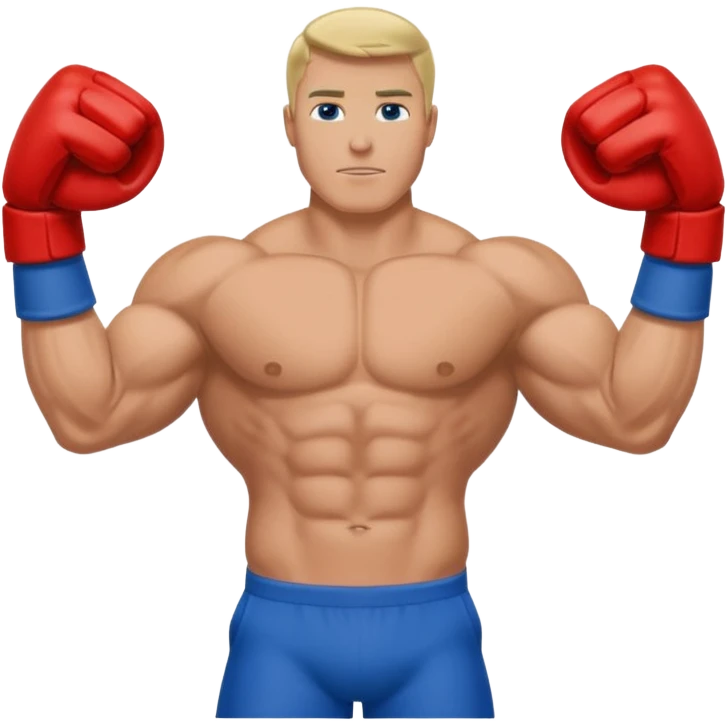 touchdown arms blue (#00A3E0) and red (#F9423A) emoji