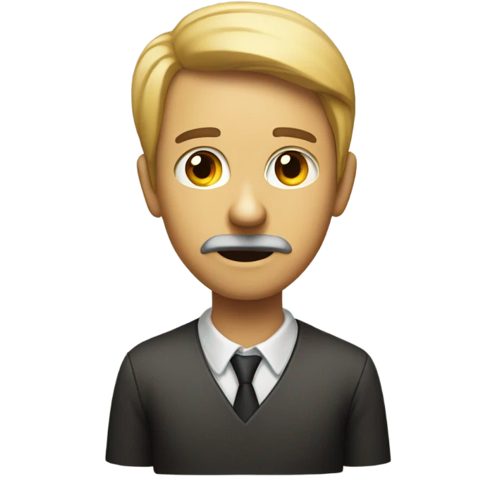 Side eyeing emoji
