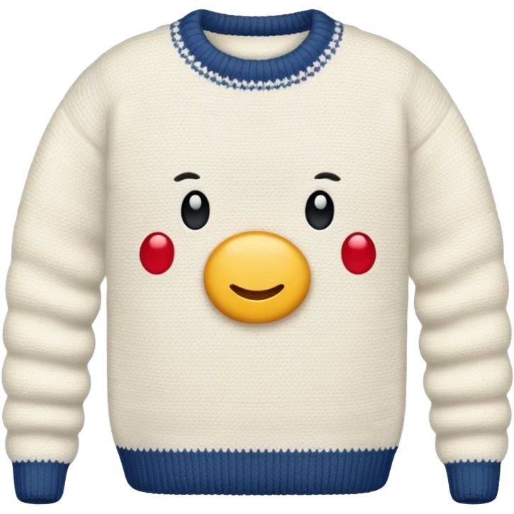 NOT AN FUCKING PEACH SWEATER emoji