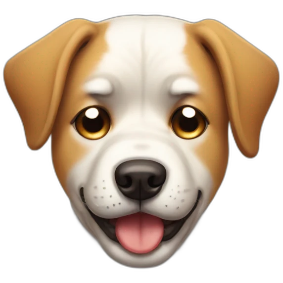 sad dog crying emoji