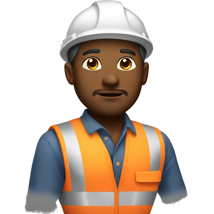 constructive worker strong emoji
